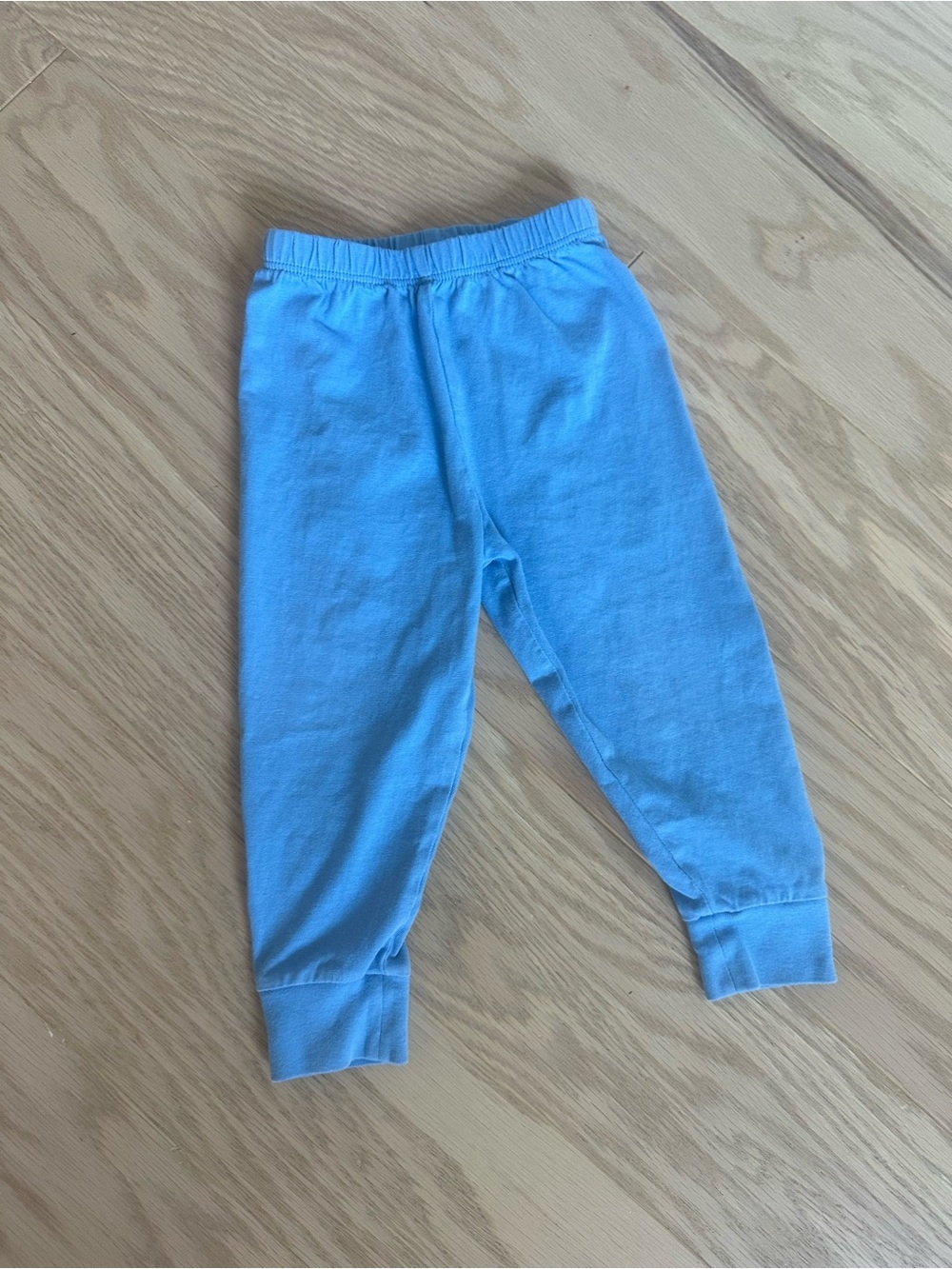 Baby Luigi Blue Cotton Leggings Size 12 Months